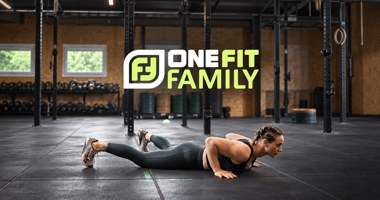 Sportive One Fit Family dans une salle de fitness.